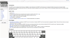 Desktop Screenshot of colemak.com